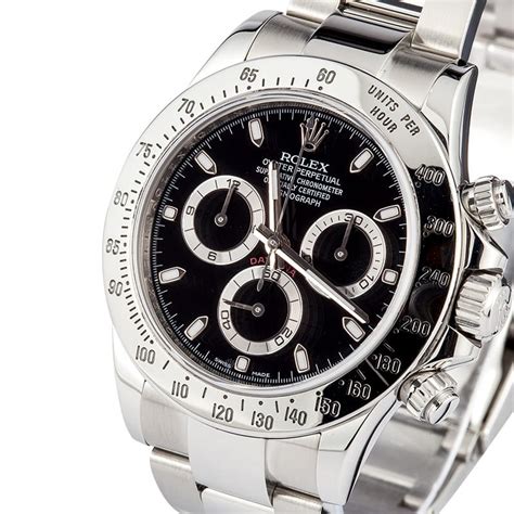 vintage rolex daytona dials black|Rolex daytona 116520 40 mm.